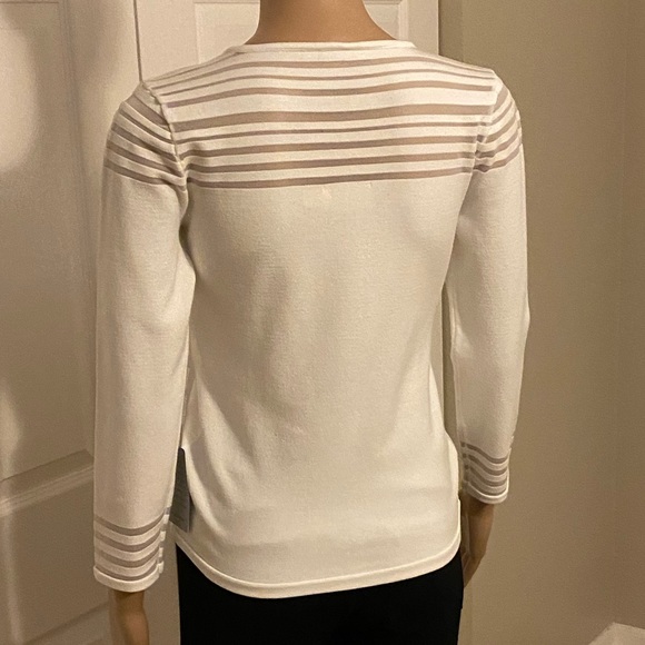 NWT ELIZA J Illusion Dressy Top - Picture 4 of 11